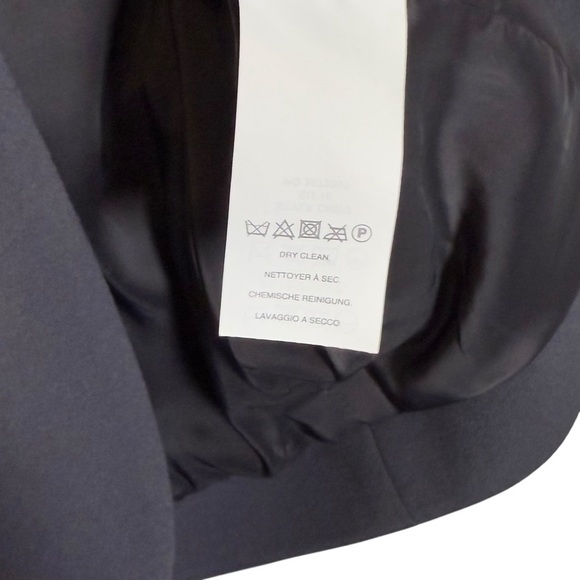 J. Crew Size 8 Sleek Single Button Bonded Crepe Blazer In Charcoal - Picture 3 of 6